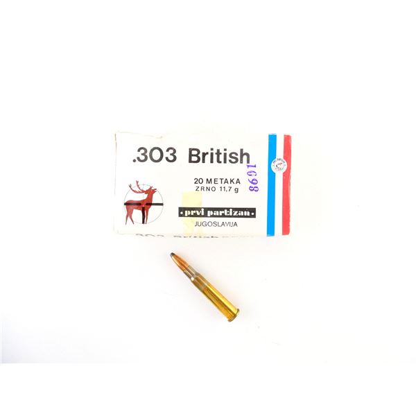 PRVI PARTIZAN .303 BR AMMO LOT