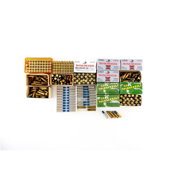 ASSORTED .22 LR AMMO LOT