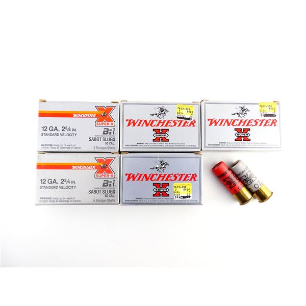 ASSORTED WINCHESTER 12 GAUGE 2 3/4" SHOT SHELL AMMO LOT