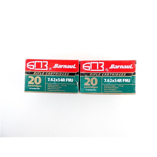 BARNAUL 7.62X54R AMMO LOT