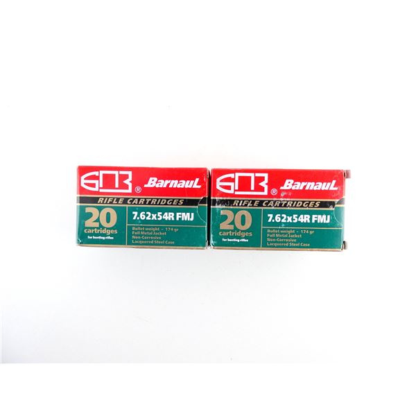 BARNAUL 7.62X54R AMMO LOT
