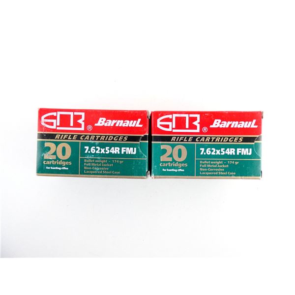 BARNAUL 7.62X54R AMMO LOT