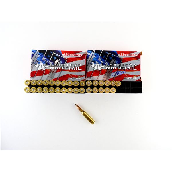 HORNADY 6.5 CREEDMOOR AMMO AND NON-PRIMED BRASS CASE LOT