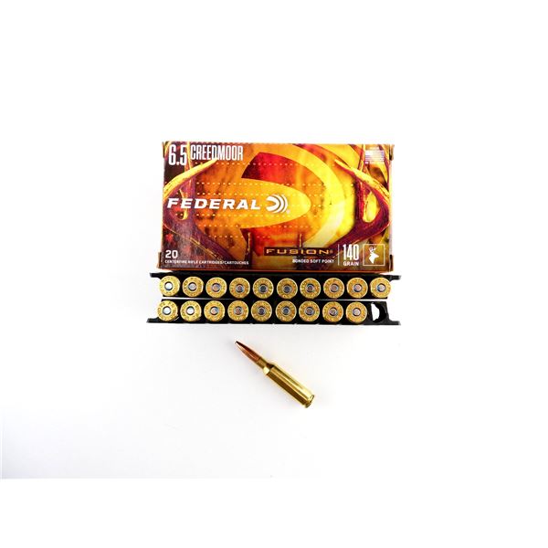 FEDERAL FUSION 6.5 CREEDMOOR AMMO LOT
