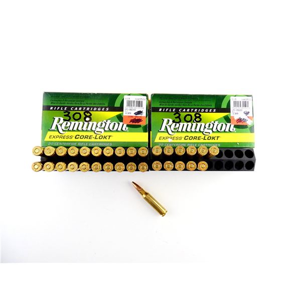 REMINGTON .308 WIN AMMO LOT