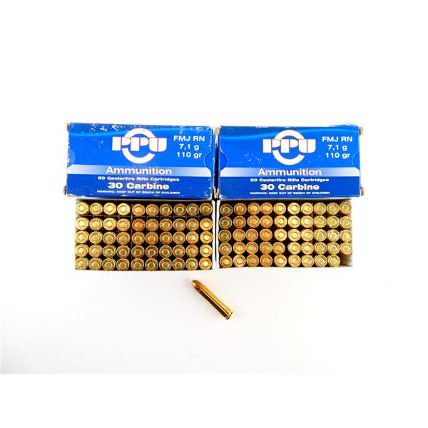 PPU .30 CARBINE AMMO LOT
