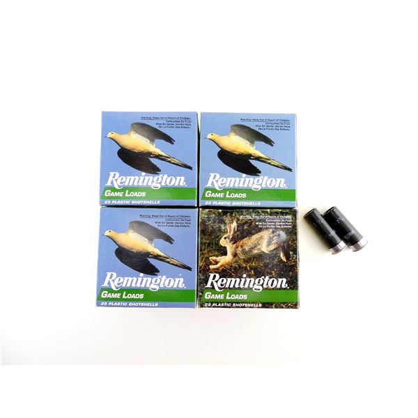 ASSORTED REMINGTON 12 GAUGE 2 3/4" SHOT SHELL AMMO LOT