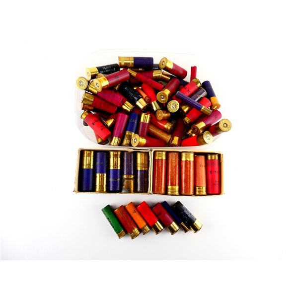 ASSORTED 12 / 16 / 20 AND .410 GAUGE 2 3/4" / 3" SHOT SHELL AMMO LOT