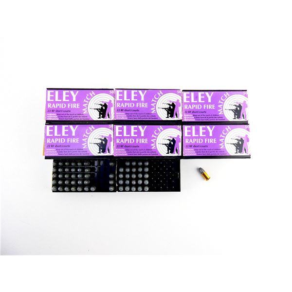ELEY .22 SHORT RAPID FIRE MATCH AMMO LOT