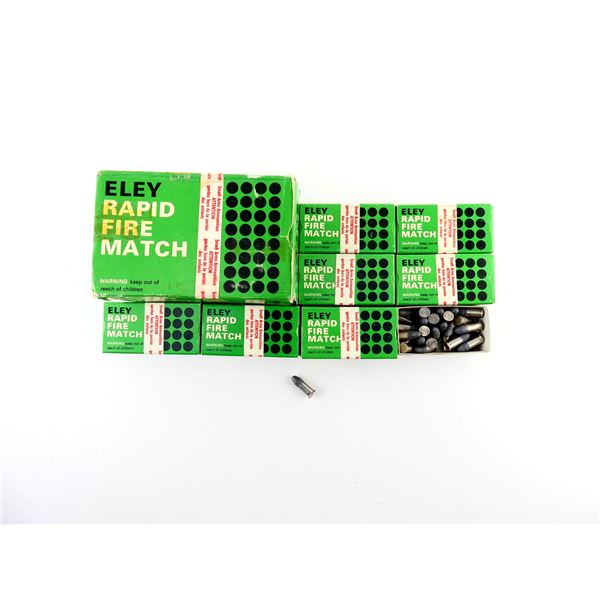 ELEY RAPID FIRE MATCH .22 SHORT AMMO LOT