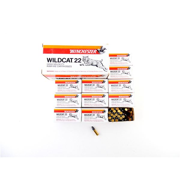 WINCHESTER WILDCAT .22 LR AMMO LOT