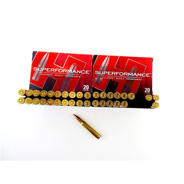 ASSORTED HORNADY .30-06 SPRG AMMO AND NON-PRIMED BRASS CASES LOT