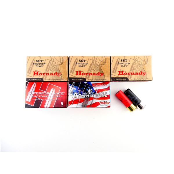 ASSORTED HORNADY 12 GAUGE 2 3/4" SHOT SHELL AMMO LOT