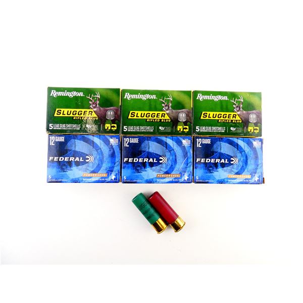 ASSORTED REMINGTON AND FEDERAL 12 GAUGE 3" SHOT SHELL AMMO LOT