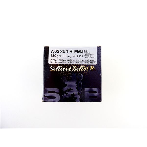 SELLIER & BELLOT 7.62X54R AMMO LOT