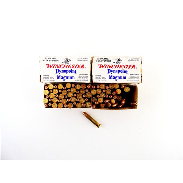 WINCHESTER.22 WIN MAG AMMO LOT