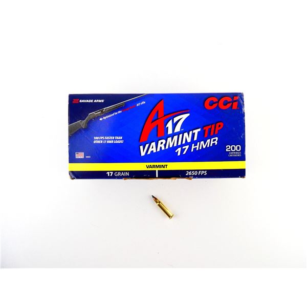 CCI .17 HMR AMMO LOT