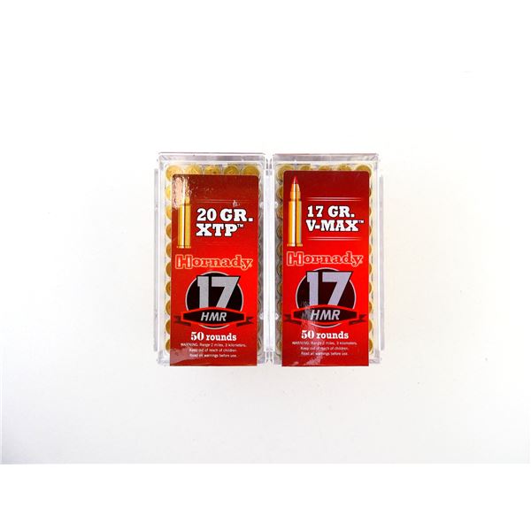 HORNADY .17 HMR AMMO LOT
