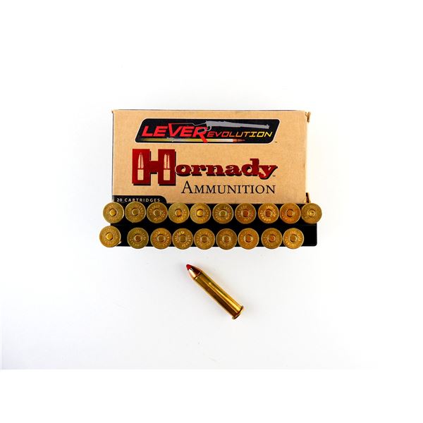 HORNADY .45-70 GOVT AMMO AND NON-PRIMED BRASS CASE LOT