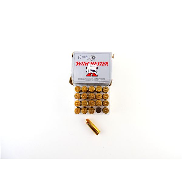 WINCHESTER .454 CASULL AMMO AND NON-PRIMED BRASS CASES LOT