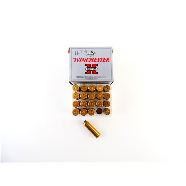WINCHESTER .454 CASULL AMMO AND NON-PRIMED BRASS CASES LOT