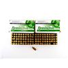 Image 1 : REMINGTON 9MM LUGER AMMO AND NON-PRIMED BRASS CASES LOT