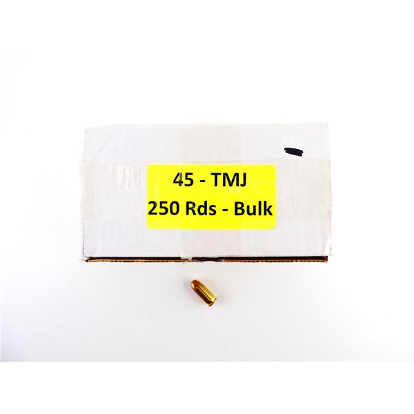 WOLF FACTORY RELOADED .45 ACP AMMO LOT