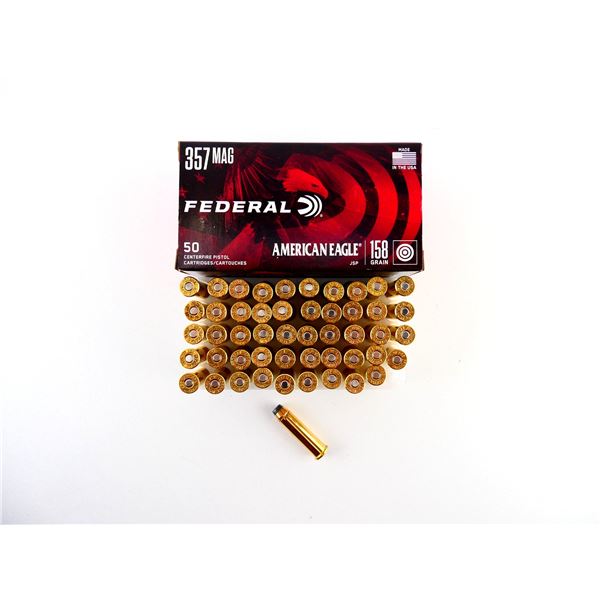 FEDERAL AMERICAN EAGLE .357 MAG AMMO LOT
