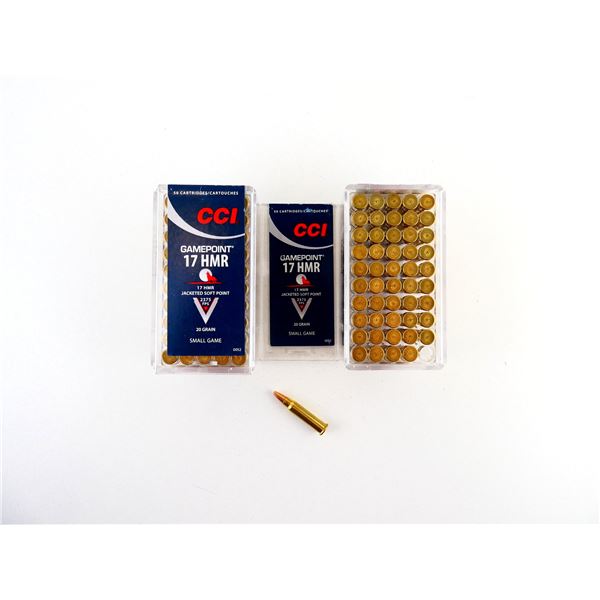 CCI .17 HMR AMMO LOT
