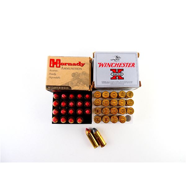 ASSORTED WINCHESTER AND HORNADY .45 COLT AMMO LOT
