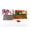 Image 1 : ASSORTED HORNADY / SELLIER & BELLOT .45 AUTO AMMO AND NON-PRIMED BRASS CASES LOT