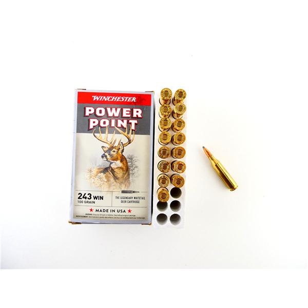 WINCHESTER .243 WIN AMMO LOT