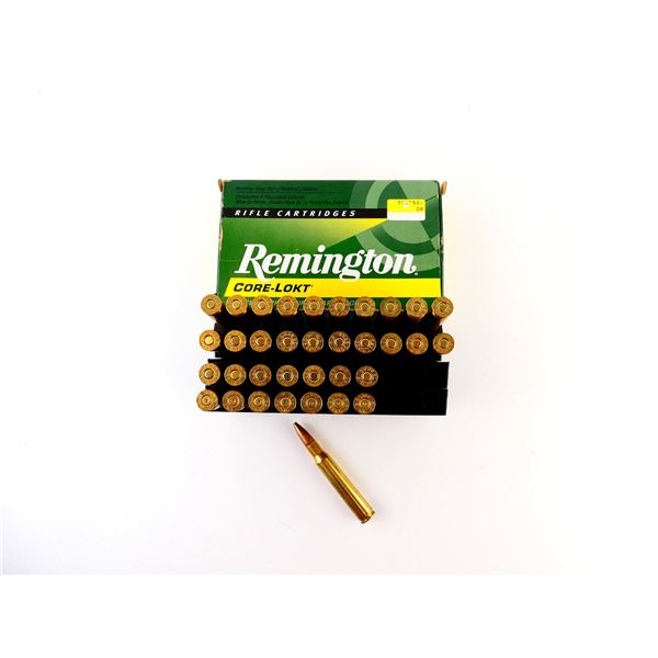 ASSORTED REMINGTON .30-06 SPRG AMMO AND NON-PRIMED BRASS CASES LOT
