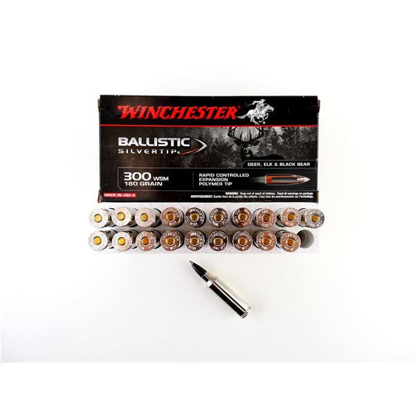 WINCHESTER .300 WSM AMMO LOT