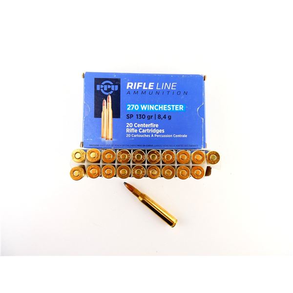 PPU .270 WIN AMMO LOT