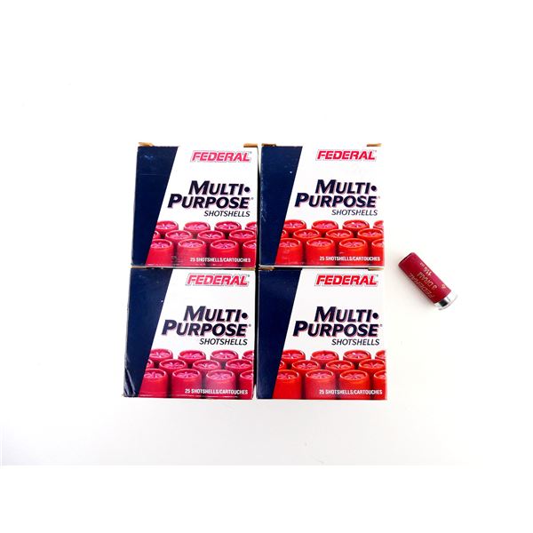 FEDERAL 12 GAUGE 2 3/4" SHOT SHELL AMMO LOT
