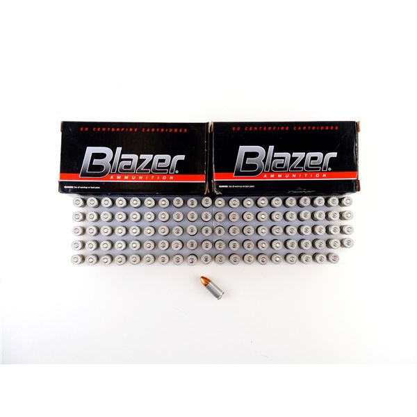 BLAZER 9MM LUGER AMMO LOT