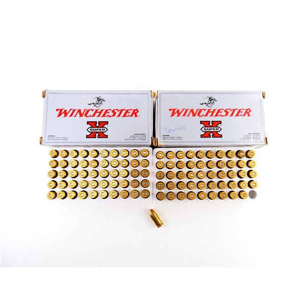 WINCHESTER .40 S&W SUPER UNLEADED AMMO LOT