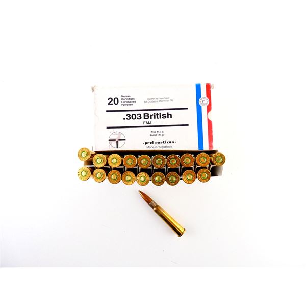 PRVI PARTIZAN .303 BR AMMO LOT