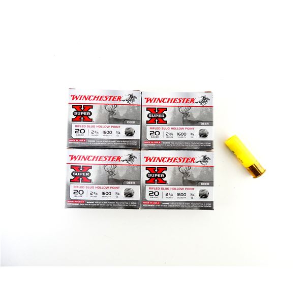 WINCHESTER 20 GAUGE 2 3/4" SHOT SHELL AMMO LOT