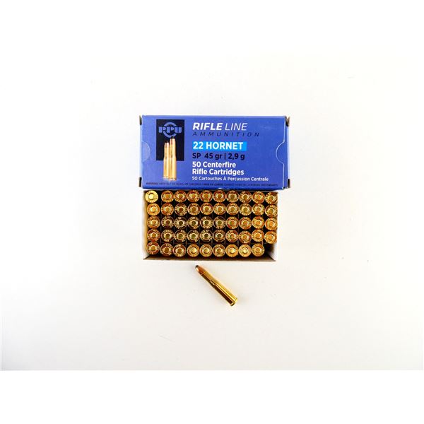 PPU .22 HORNET AMMO LOT