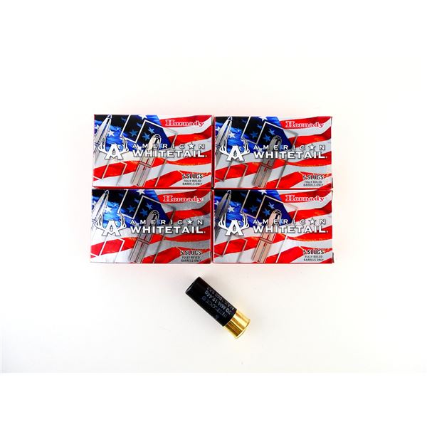 HORNADY AMERICAN WHITETAIL 12 GAUGE 2 3/4" SHOT SHELL AMMO LOT