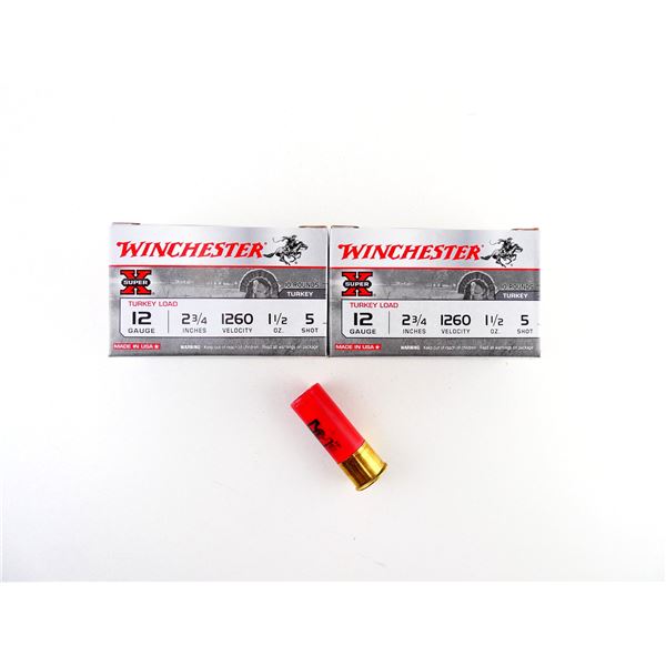WINCHESTER 12 GAUGE 2 3/4" SHOT SHELL AMMO LOT