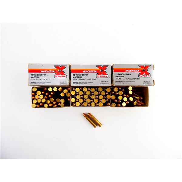 ASSORTED WINCHESTER .22 MAG AMMO LOT