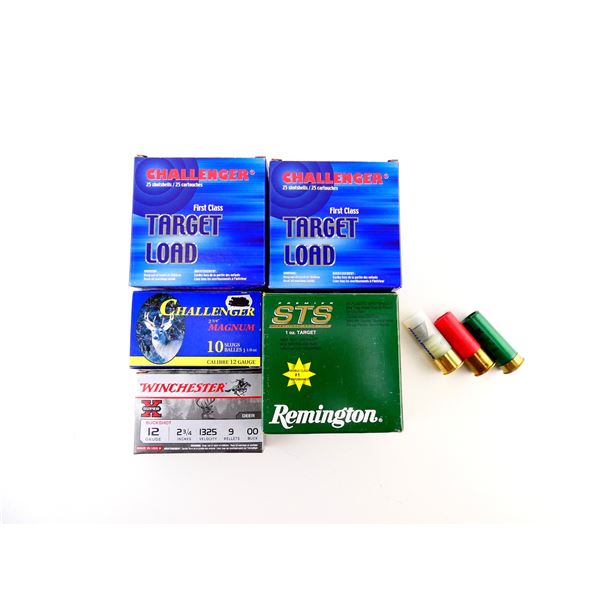 ASSORTED 12 GAUGE 2 3/4" AND 2 3/4' MAG SHOT SHELL AMMO LOT