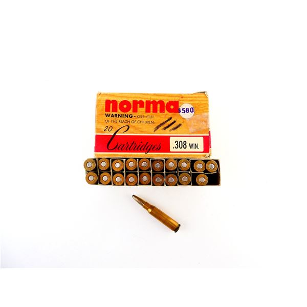 NORMA .3608 WIN AMMO LOT