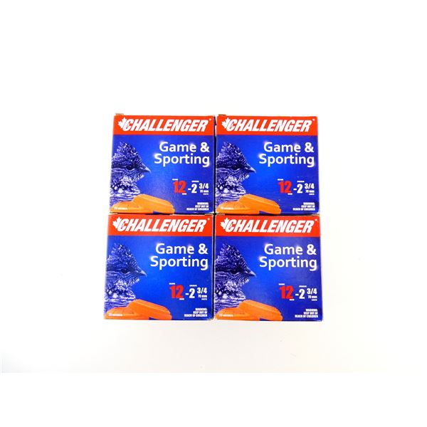 CHALLENGER 12 GAUGE 2 3/4" MAG SHOT SHELL AMMO LOT