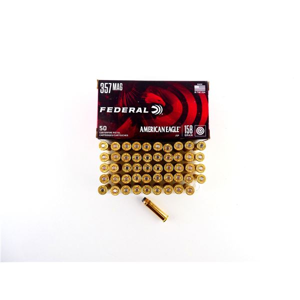 FEDERAL AMERICAN EAGLE .357 MAG AMMO LOT