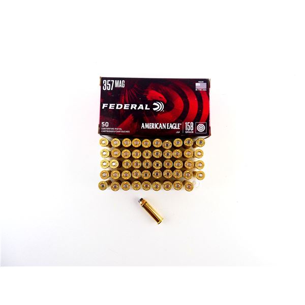 FEDERAL AMERICAN EAGLE .357 MAG AMMO LOT