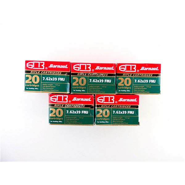 BARNAUL 7.62X39MM AMMO LOT